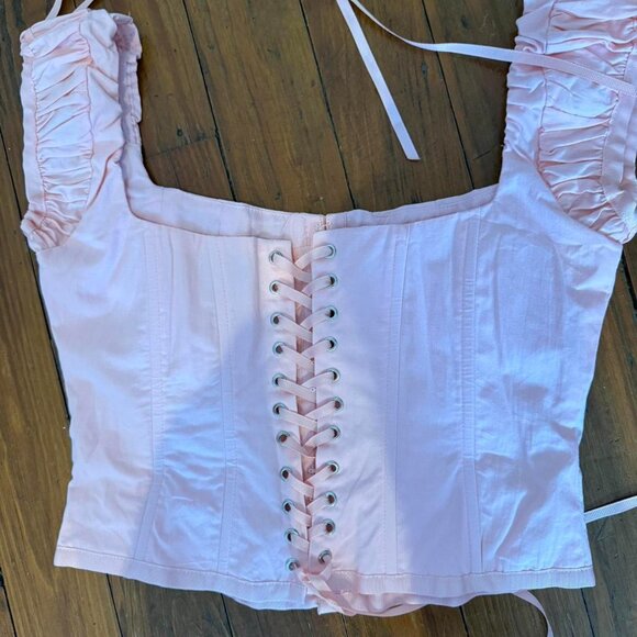 Women's Pink Corset - Picture 1 of 3